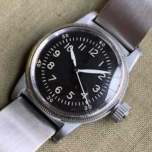 Waltham A-11 Hack Grade: No 10616 US Military Issued WWII Watch on Bracelet #2 - Picture 1 of 11