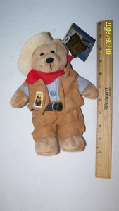 Legends of Hollywood John Wayne Briefmarke Teddybär 2005 sehr schön mit Etikett - Bild 1 von 4