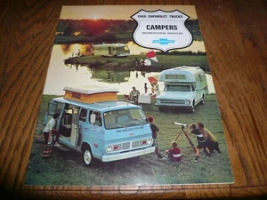 Brochure vendita camper camion Chevrolet 1968 - Vintage  - Foto 1 di 9