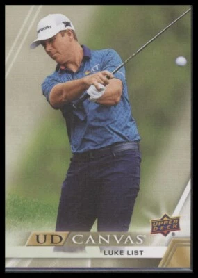 2024 Upper Deck Golf Luke List UD Canvas #C-18 - Image 1 of 2