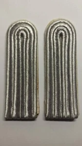 Vintage Shoulder straps of the NPA / GDR officer (white) - Picture 1 of 3