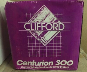 Clifford CENTURION 300 OG Car Alarm w remote/transmitter manual 100% COMPLETE - Picture 1 of 6