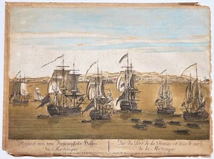 Vue du port de la trinite et tout le nord de la martinique, F. Leizelt - Bild 1 von 5