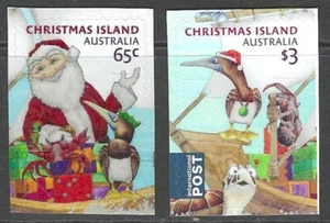 Christmas Island - 2023 - Christmas - Complete Set of 2 S/A Ex Booklet MNH - Picture 1 of 1