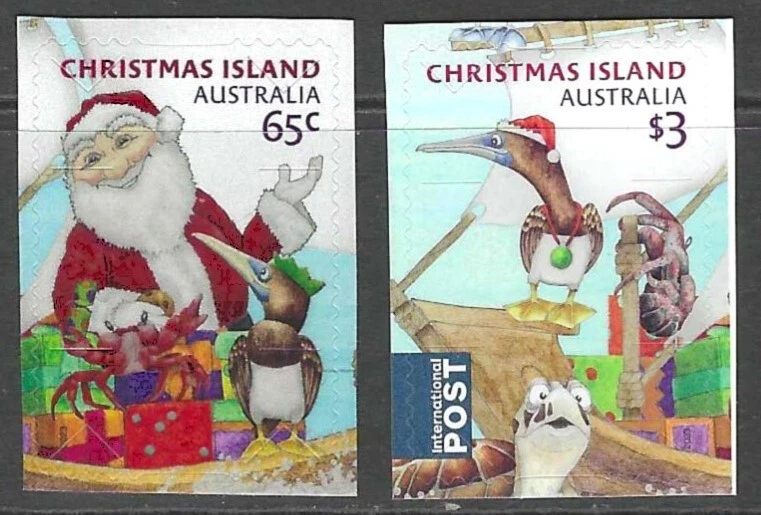 Christmas Island - 2023 - Christmas - Complete Set of 2 S/A Ex Booklet MNH - Image 1 of 1