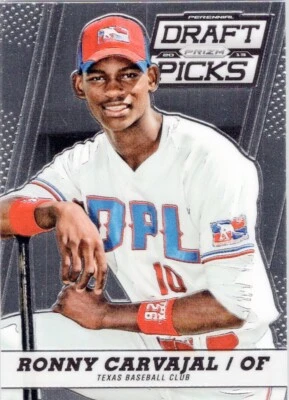 2013 Panini Prizm Perennial Draft Picks #53 Ronny Carvajal Texas Rangers - Image 1 of 2
