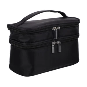 Cosmetic Bag Makeup with Compartments Small Toiletry for Purse Travel - Picture 1 of 12