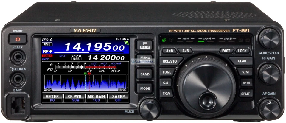 YAESU FT-991A Transceiver All Mode HF/50/144/430 MHz - C4FM - 100W 100110 - Bild 1 von 1