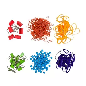 The Home Edit - Office Supply 306 Piece Set Paper Clip, Staples. Tacks & More - Picture 1 of 5