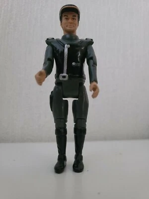 CAPTAIN SCARLET BLACK - Thunderbirds figure - 1993 ITC Ent Grp - figure only - Image 1 of 2
