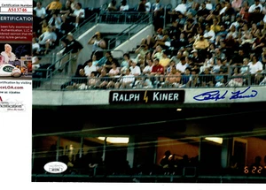 HOF'er Pirates Ralph Kiner  autographed 8x10  Mets Announcer  JSA Cerified - Picture 1 of 1
