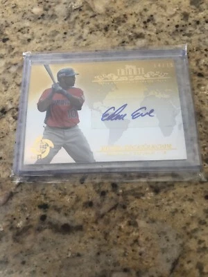 2013 TOPPS TRIBUTE  EDWIN ENCARNACION AUTO  14/15 AUTOGRAPH - Image 1 of 2