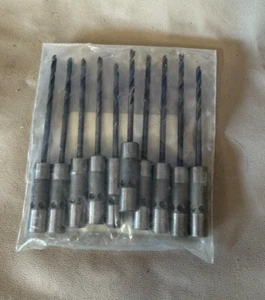 Two packs of 10 Boeing Quick Chuck 20 Ea. #40 Drill Bits (.0980) , Refurbished - Picture 1 of 4