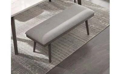 Ashley Furniture Dining Bench Gray Ronstyne Upholstered Dining Bench - Image 1 of 4