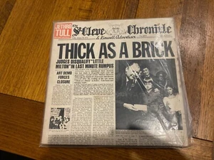 Vintage Jethro Tull Thick as a Brick Gatefold LP Aust L35213 VGC - Picture 1 of 10