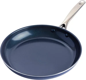 Padella Antiaderente in Alluminio, Adatta a Tutti I Tipi Di Fornelli, Induzione, - Foto 1 di 12