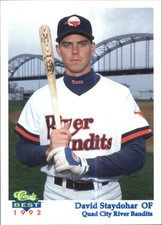 1992 Quad City River Bandits Classic/Best #25 David Staydohar