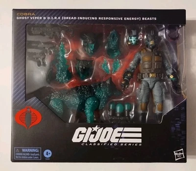 G.I. Joe Classified - Cobra Ghost Viper & D.I.R.E. Beasts - NEW - Image 1 of 4