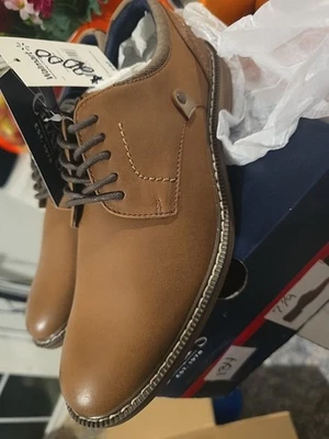 Chaps Men's Size 7.5 Thomas Lace Up Dress Shoe TAN - Image 1 of 4