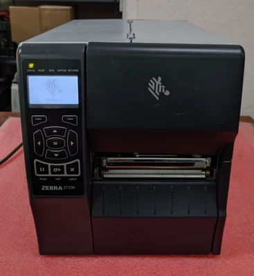 Zebra ZT230 Thermal Label Printer ZT23043-T01200FZ *Read* | OO99 - Image 1 of 4