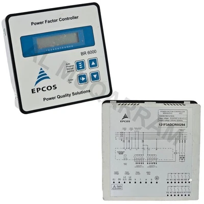 EPCOS BR6000-R12 V 5.2 Power Factor Controller 121F3ADCR00294 - Image 1 of 4