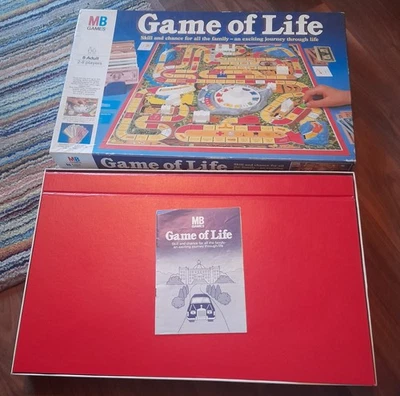 Vintage 1976 Game Of Life Board Game MB Games 2-8 Players mint condition  - Image 1 of 4