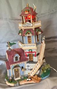 Lemax Village Collection 2006 Bay View Lighthouse Plymouth Corners #65402 - Picture 1 of 7
