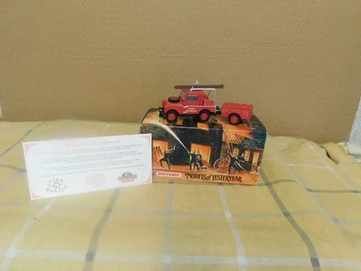 MATCHBOX YFE02 1948 LAND ROVER AUXILIARY FIRE SERIES MODELS OF YESTERYEAR - Image 1 of 4