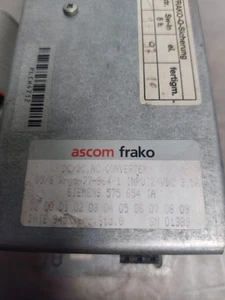 Ascom 575 654 TA SIEMENS FRAKO - Picture 1 of 8