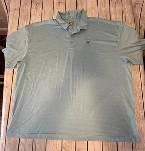 Callaway 4X Opti-Dri Swing Tech Performance Stretch Polo Short Sleeve 1/4 Button - Picture 1 of 7