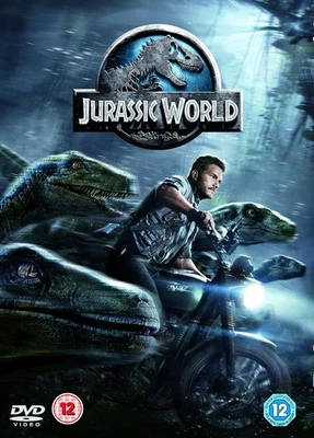 Jurassic World ( DVD-2015, 1-Disc) Region 2,4,5. Chris Pratt.  "Hybrid Dinosaur" - Image 1 of 4