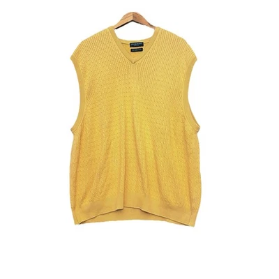 Colete Suéter Masculino LYLE & SCOTT Algodão Penteado Malha de Cabo Scottland Preppy - Imagem 1 de 4