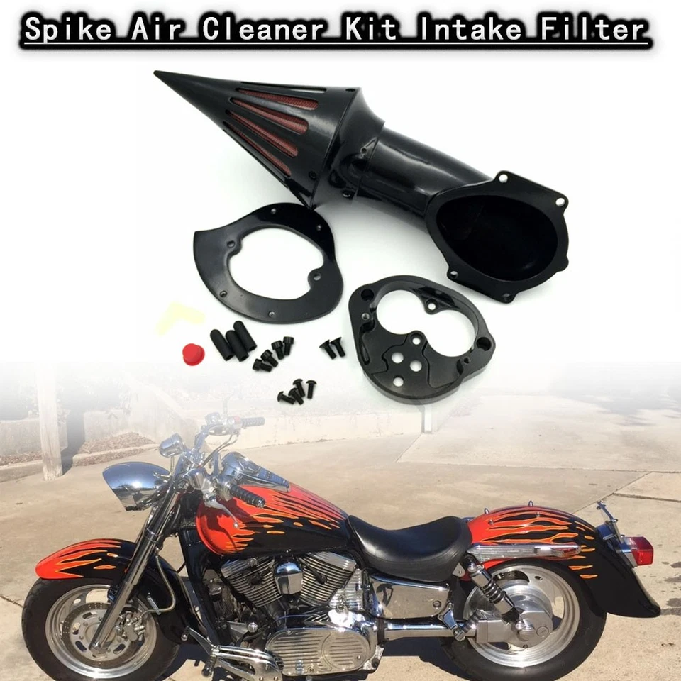 Spike Air Intake Filter High Quality Fit For 2022 Kawasaki Vulcan 1600 Classic Foto 1 de 4