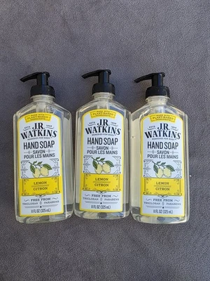 Pacote com 3!! Sabonete líquido para as mãos J.R. Watkins, limão, 11 onças cada. - Imagem 1 de 2