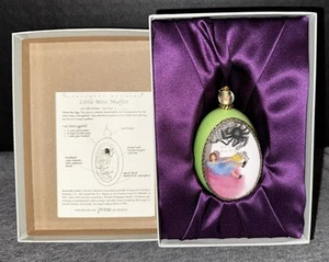 2004 JBW STUDIOS Little Miss Muffet Spider Duck Egg Ornament Signed 65/100 - Picture 1 of 7