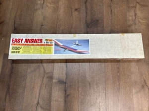 Open Box Vintage " Easy Answer" RC 2M Sailplane kit by Global Quality Kits - Picture 1 of 7