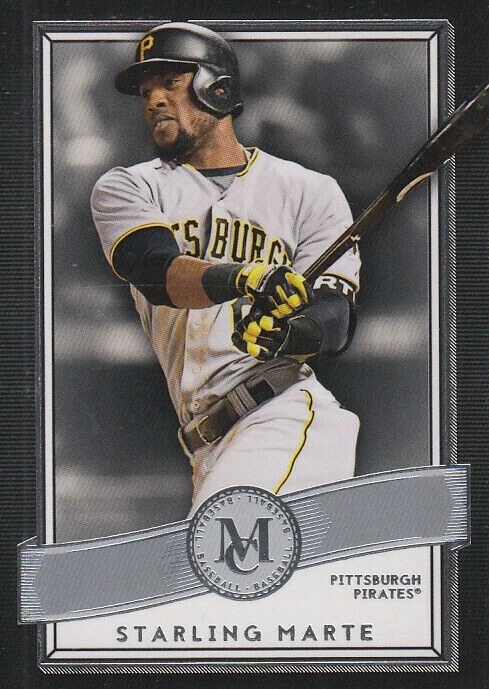 2016 Topps Museum Collection #11 Starling Marte - Pittsburgh Pirates - Image 1 of 1