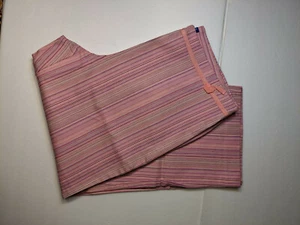 NEU JH Collectibles Damen-Capri rosa gestreift Stretch Baumwolle 14 neu mit Etikett Closet212* - Bild 1 von 4