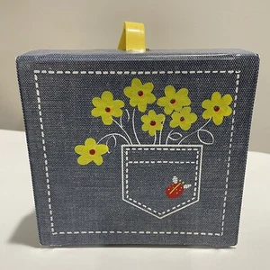 TINKERBELL Vanity Case With Cologne Hand Lotion Body Talc Brush Comb Tom Fields - Picture 1 of 8