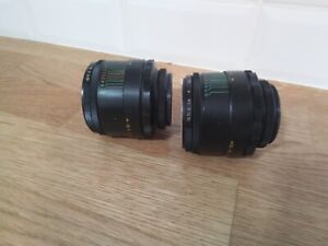 Helios 44-2, 2/58mm , M42 mount lenses X 2