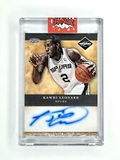 2011-2012 Panini Limited Kawhi Leonard Autographed Rookie Auto Spurs SSP