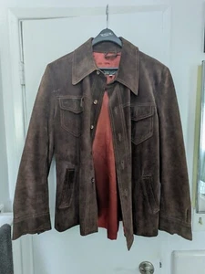 Men's Vintage Suede Jacket. 1970s - Picture 1 of 4
