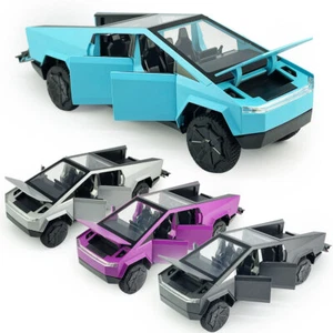 1/32 Tesla Cybertruck Model Car Diecast Toy Vehicle Toys for Boys Kids Gifts - Picture 1 of 27