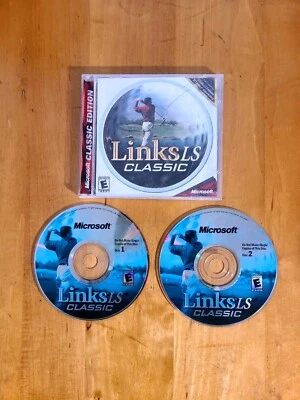 Links LS Classic (Microsoft Classic Edition 2002) 2-Disc Golf PC Game CIB EUC - Image 1 of 4
