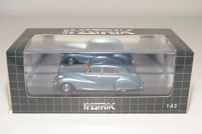 . MATRIX VANDEN PLAS PRINCESS II DS3 1950 BLU METALLIZZATO COME NUOVO IN SCATOLA - Immagine 1 di 4