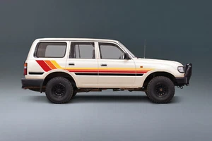 SEATTLE BODY DECAL KIT : FITS 1990-1994 J80 TOYOTA LAND CRUISER (WAGON) - Picture 1 of 6