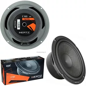 Hertz C165 Set 2 Casse Woofer 165mm 210W Coppia Altoparlanti 16,5cm Gar Italia - Foto 1 di 15