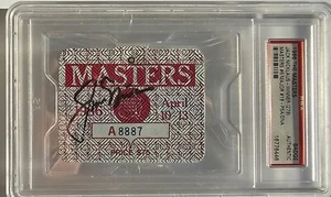 Jack Nicklaus Signed 1986 The Masters Golf Badge PSA - Picture 1 of 6
