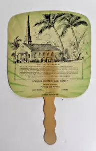 hand fan church advertising Boehner electric Glen Elder KS - Picture 1 of 2