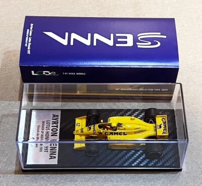 Ayrton Senna - Lotus Honda 99T Formula 1 WINNER GP Monaco 1987 1:43 LIM.ED - Image 1 of 4